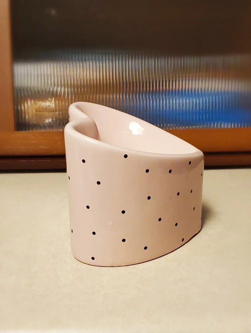 Raised Heart Food Bowl